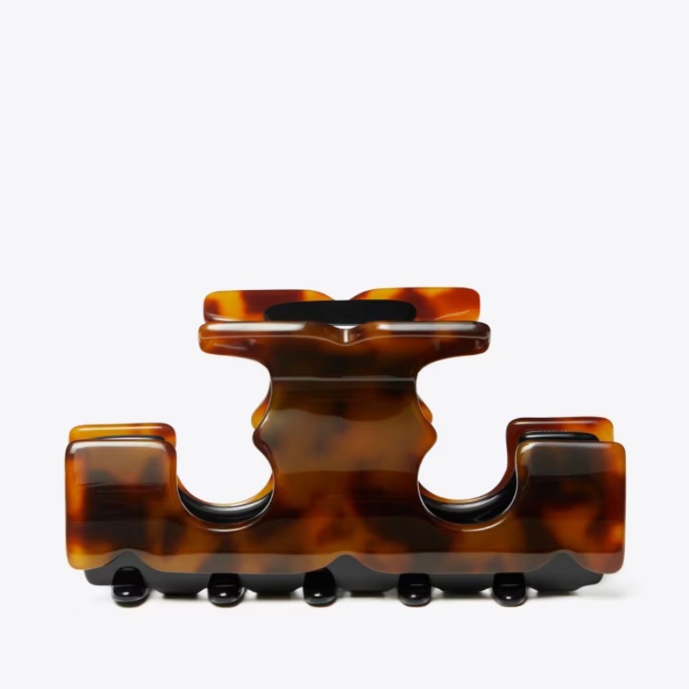 Tory Burch Amber Tortoise Hair Clip